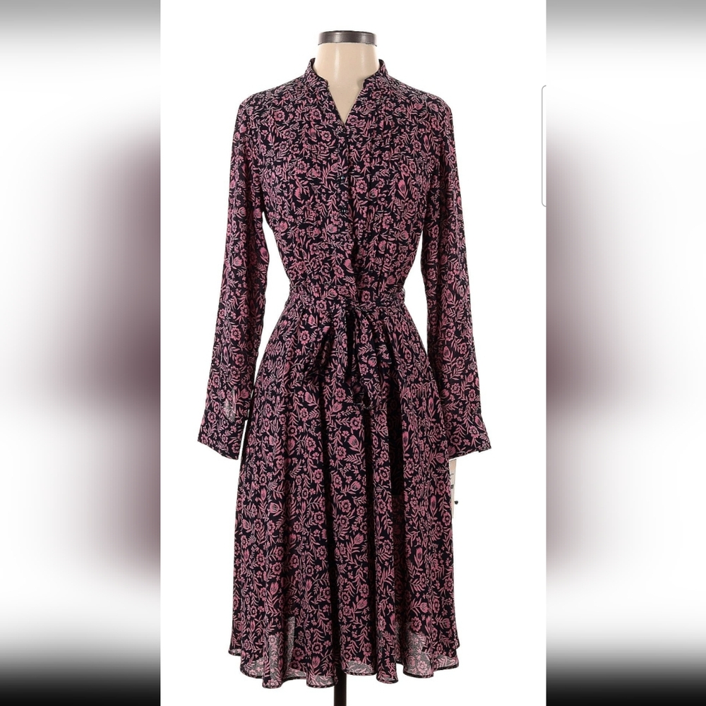 Nanette Lepore pink/navy dress size 10